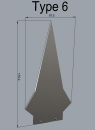 Light-Blade Type 6 inkl. Halter (55mm Aufnahme)